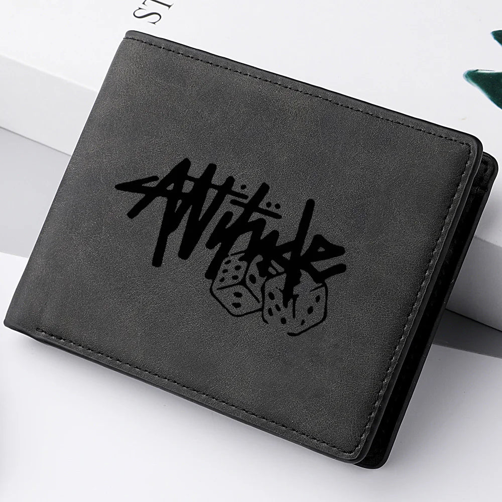 Men's Mini Short Wallet Multi-Card Slot Card Holder Fashion Casual Double Fold Wallet for Credit Cards And ID